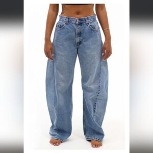 Aligrace Barrel Jeans